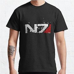 Mass Effect Distressed N7 Classic T-Shirt