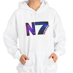 Mass Effect Hoodie N7 Vintage Retro Edition