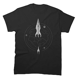 Legendary Sci-Fi RPG Fan Tee NTAN1003 Mass Effect T-Shirts