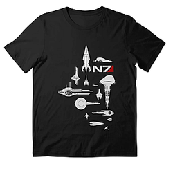 N7 Armor Inspired Graphic Tee NTAN1003 Mass Effect T-Shirts