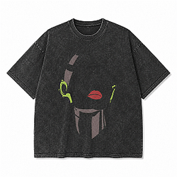 Subject Zero PTTT1806 Washed  Mass Effect T-Shirts