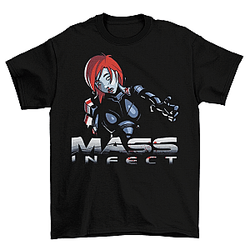 Mass Infect Zombie Female LA3007 Mass Effect T-Shirts