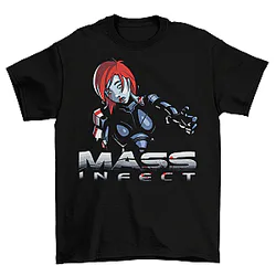 Mass Effect Infection Classic T-Shirt NTT2809 Mass Effect T-Shirts