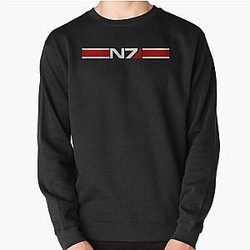 Mass Effect Horizontal N7 Pullover Sweatshirt