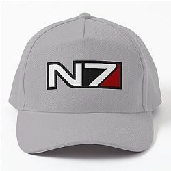 N7 emblem, Mass Effect Baseball Cap