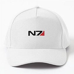 Mass Effect N7 Logo - Black Colour Baseball Cap