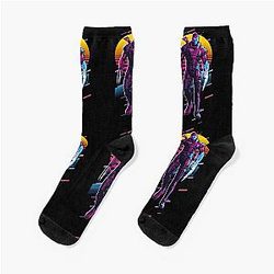 Commander Shepard - Mass Effect *80s Retro* Socks
