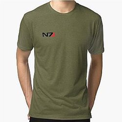 N7 Mass Effect Tri-blend T-Shirt