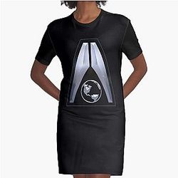 Mass Effect - Custom Alliance Logo Graphic T-Shirt Dress