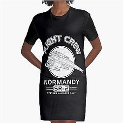 Mass Effect   Graphic T-Shirt Dress