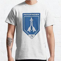 Pathfinder Patch - Mass Effect Andromeda Embroidered Patch Style Classic T-Shirt