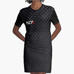 Mass Effect - N7 Graphic T-Shirt Dress
