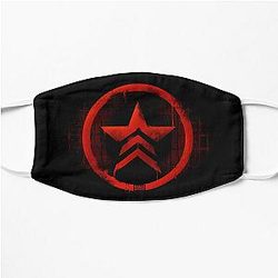 Mass Effect Renegade  Flat Mask
