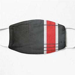 Mass Effect N7 Stripes Flat Mask