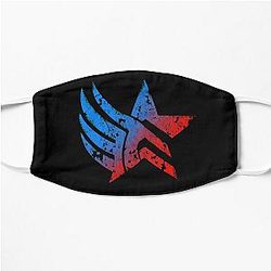 Mass Effect Paragon Renegade Distressed Flat Mask
