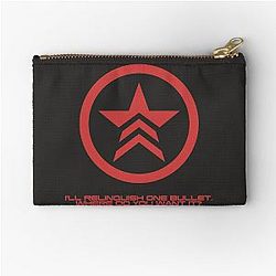 Mass Effect Commander Shepard Renegade Quote Zipper Pouch