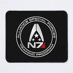 Mass Effect N7 - Logo Mouse Pad
