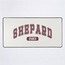 Commander Shepard Collegiate Style - Mass Effect  Desk Mat