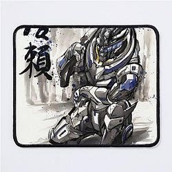 Mass Effect Garrus Sumie Style With Japanese Calligraphy Mouse Pad
