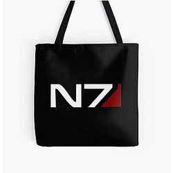 Mass Effect - N7 All Over Print Tote Bag