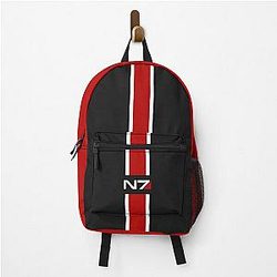 N7 emblem, Mass Effect Backpack  Backpack
