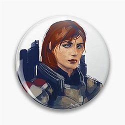 Femshep from Mass Effect Pin