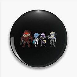 Mass Effect T-ShirtThe Crew  Pin