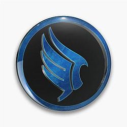 Mass Effect Paragon Symbol Pin