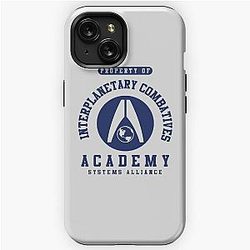 Interplanetary Combatives Academy - Mass Effect - Navy iPhone Tough Case