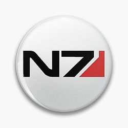 N7 Mass Effect Pin