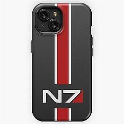 N7 emblem, Mass Effect iPhone Tough Case