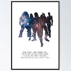 Mass Effect Squad Poster