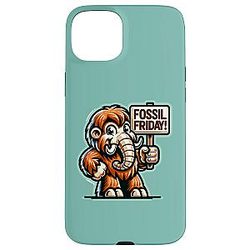 Mammoth Fossil Mastodon Science Case for iPhone 15 Plus