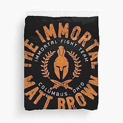 The Immortal Brown Duvet Cover