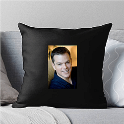 Matt Damon is known for his versatile roles Matt Damon Pillows Cover
