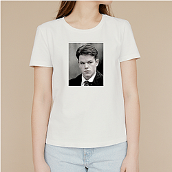 Matt Damon is a prominent Hollywood figure Matt Damon T-Shirts