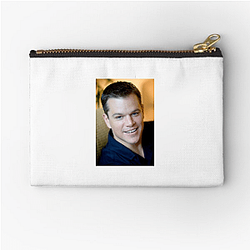 Matt Damon is known for his versatile roles Matt Damon Zipper Pouches