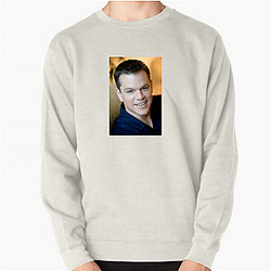 Matt Damon is known for his versatile roles Matt Damon Sweatshirts