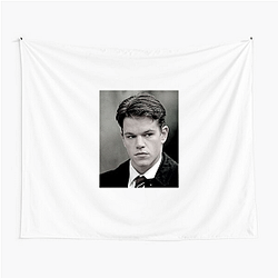 Matt Damon is a prominent Hollywood figure Matt Damon Tapestries