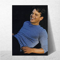 Matt Damon's breakout role was in Good Will Hunting Matt Damon Posters