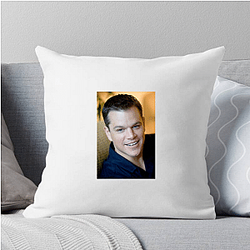 Matt Damon is known for his versatile roles Matt Damon Pillows Cover