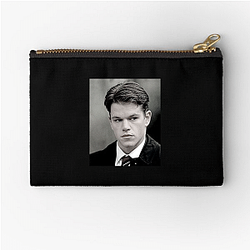 Matt Damon is a prominent Hollywood figure Matt Damon Zipper Pouches