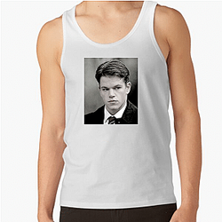 Matt Damon is a prominent Hollywood figure Matt Damon Tank Tops
