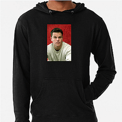 Matt Damon starred in the film The Martian Matt Damon Hoodies