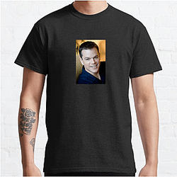 Matt Damon is known for his versatile roles Matt Damon T-Shirts