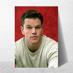 Matt Damon starred in the film The Martian Matt Damon Posters
