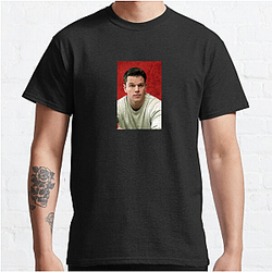 Matt Damon starred in the film The Martian Matt Damon T-Shirts