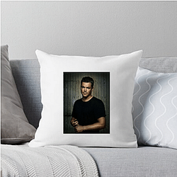 Matt Damon is known for the Bourne film series Matt Damon Pillows Cover