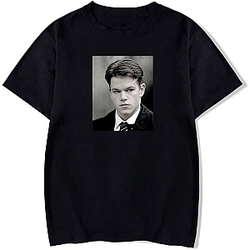 Matt Damon is a prominent Hollywood figure Matt Damon T-Shirts
