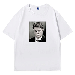 Matt Damon is a prominent Hollywood figure Matt Damon T-Shirts